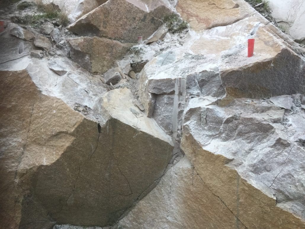Bergspräckning utan sprängning